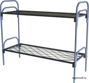 Кровати металлические для казарм, кровати трёхъярусные для рабочих - изображение 1