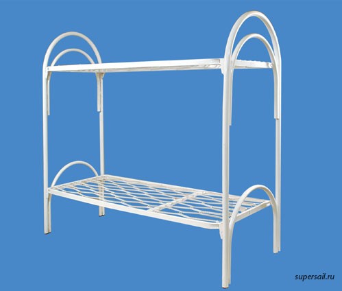Кровати металлические для времянок, кровати для бытовок, кровати желез - изображение 1