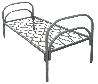 Со сварной сеткой прочные металлические кровати